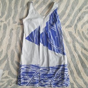 *Calvin Klein Summer Dress Blue Gray Small